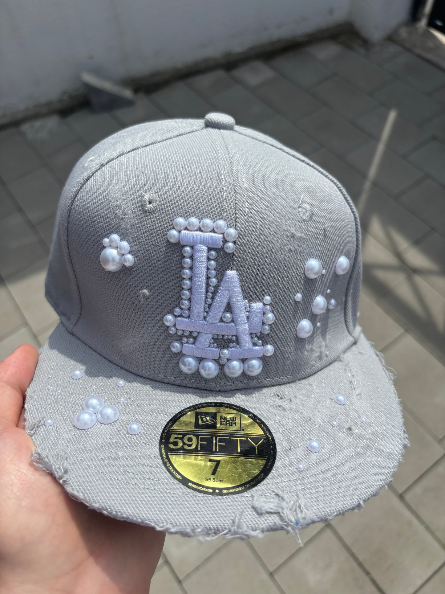 New Era Cap 59Fifty, grau