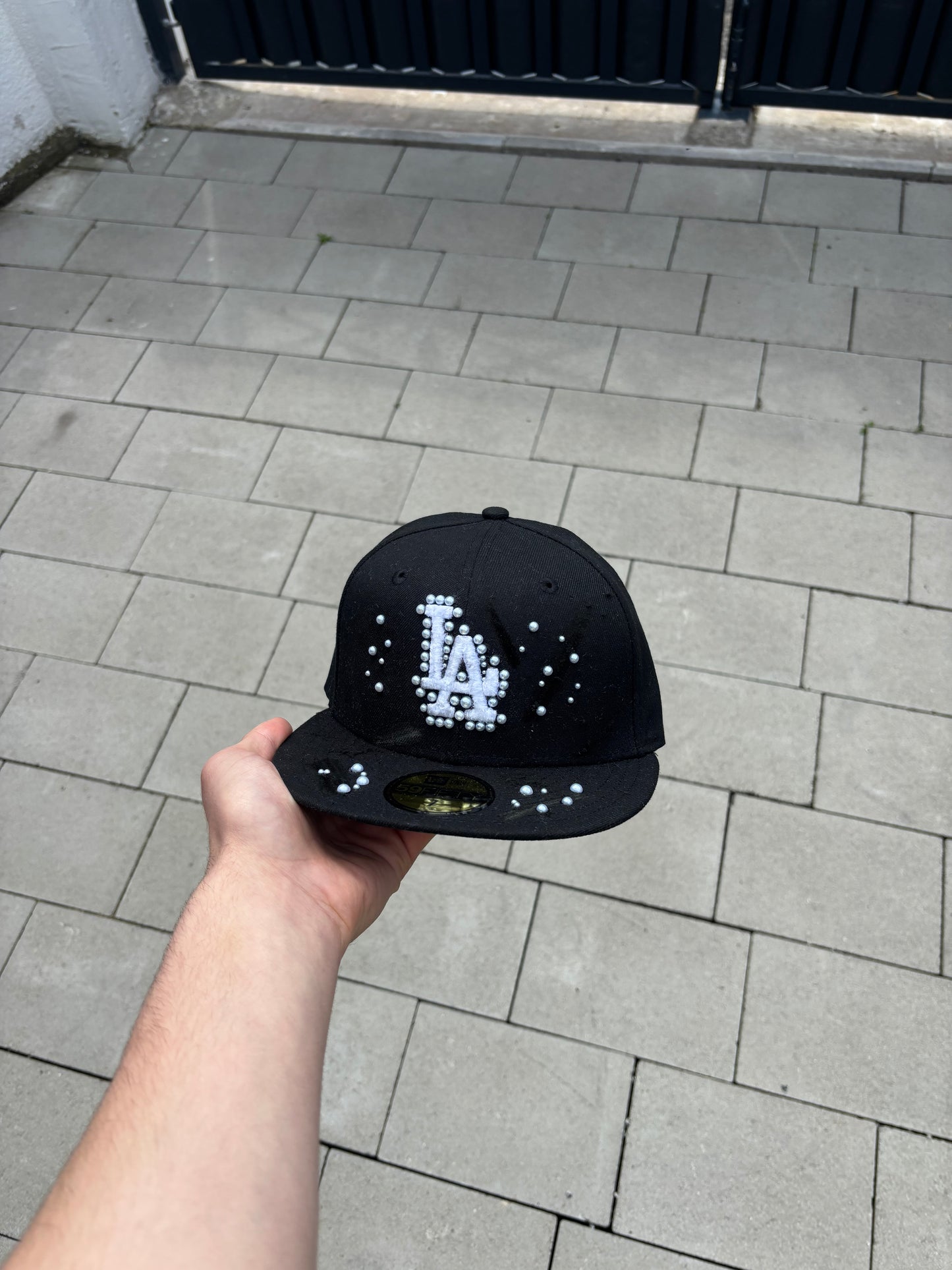 New Era Cap 59Fifty, schwarz LA