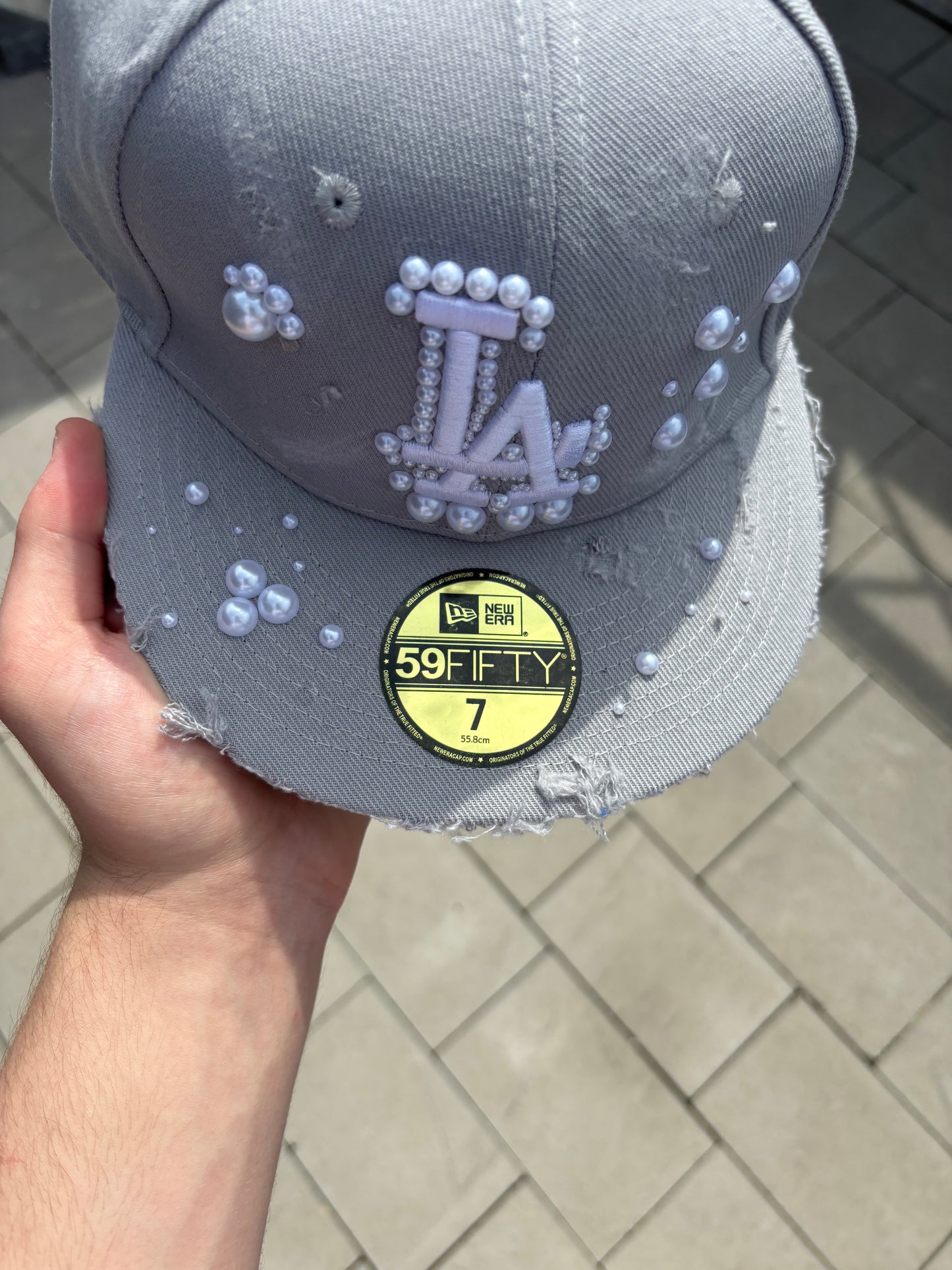 New Era Cap 59Fifty, grau