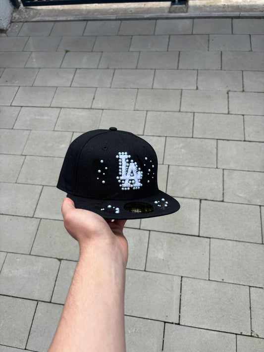 New Era Cap 59Fifty, schwarz LA