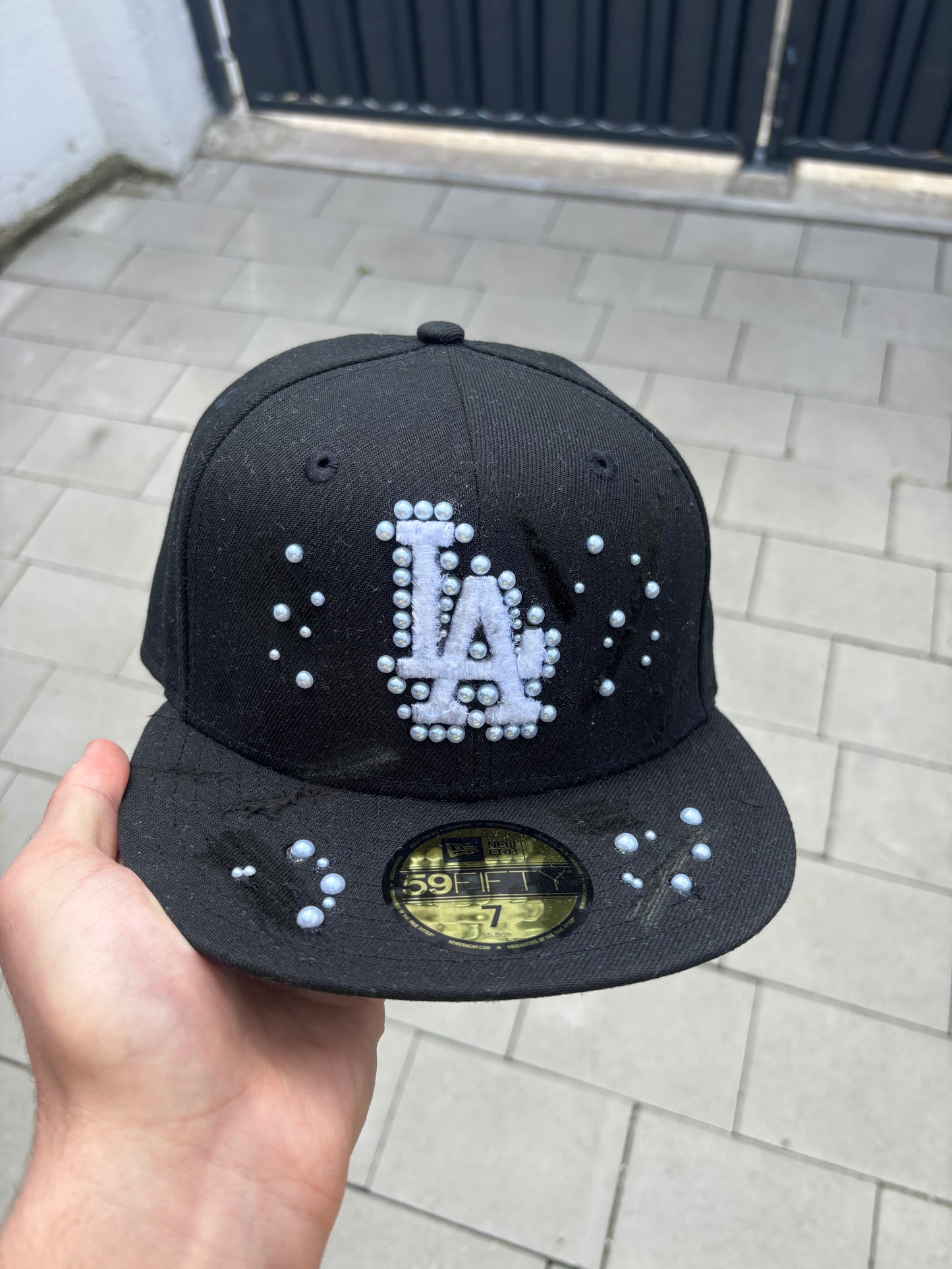New Era Cap 59Fifty, schwarz LA
