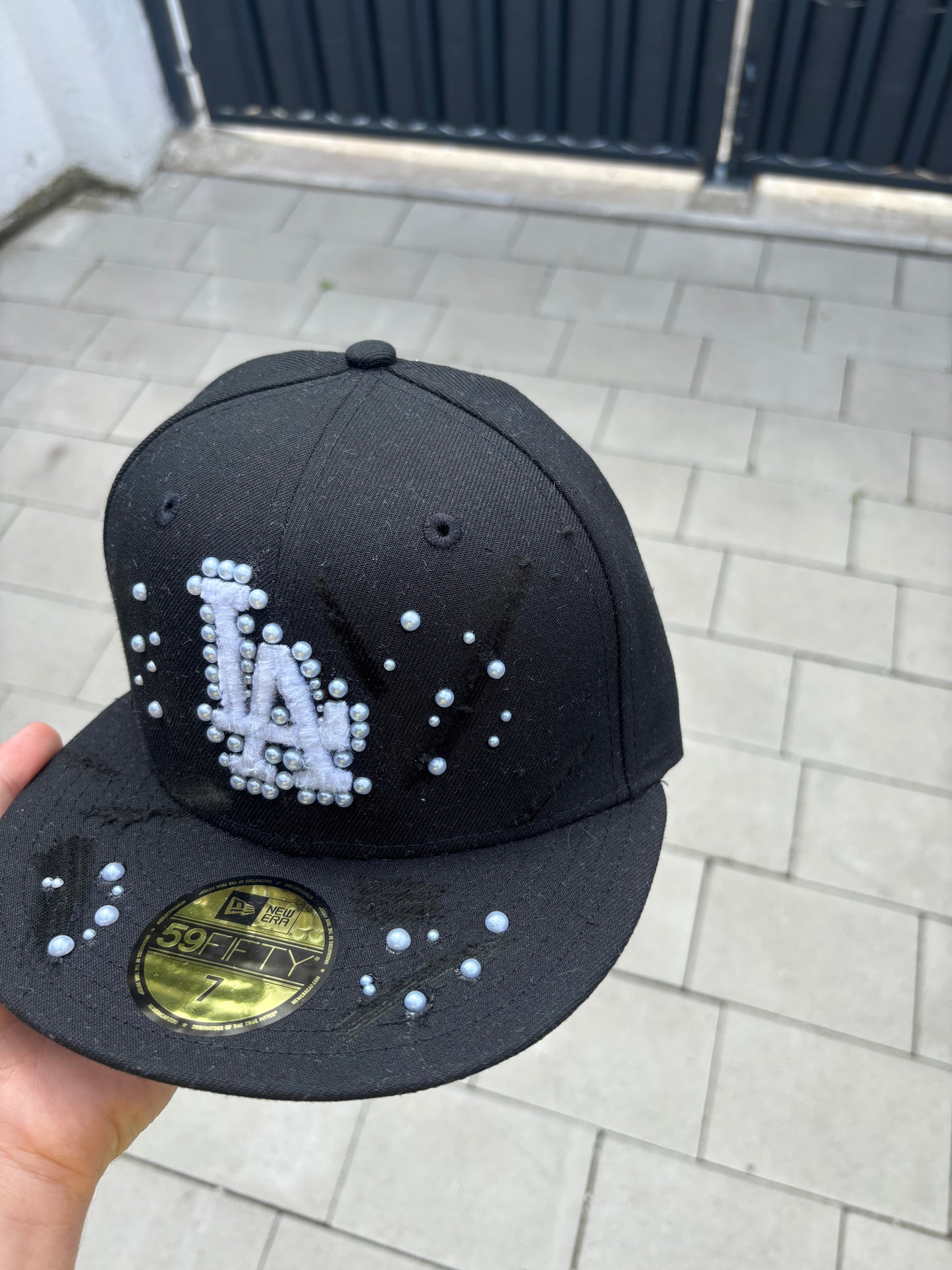 New Era Cap 59Fifty, schwarz LA