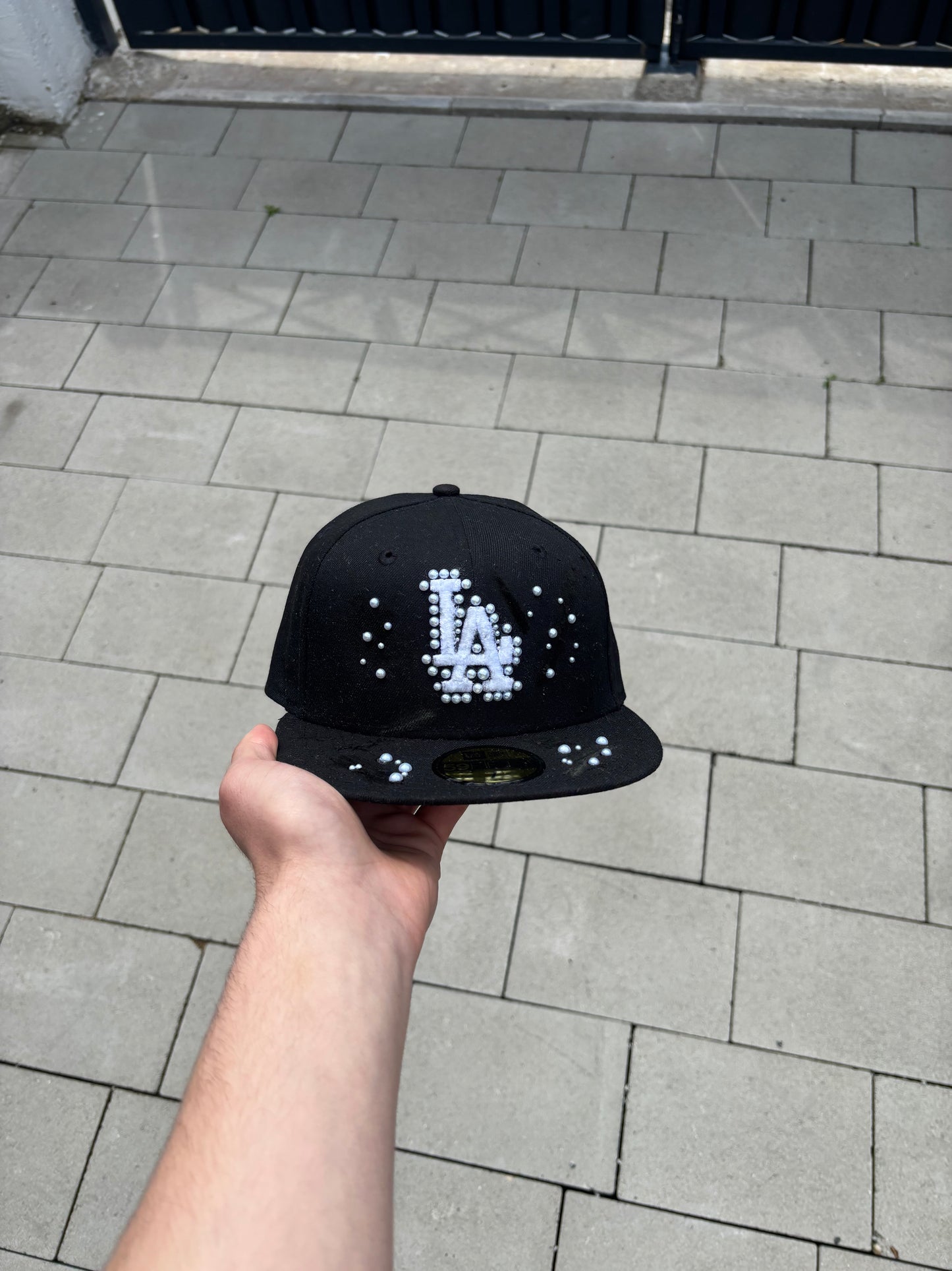 New Era Cap 59Fifty, schwarz LA